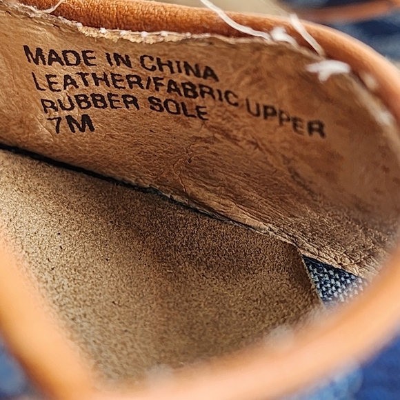 Michael Kors Women's Blue Logo Denim Open Toe Wedge Pumps Size 7 M - Picture 5 of 11